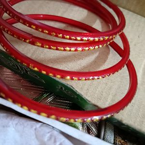 🔴Brand New🔴🔴Red Bangles (Choodiyan)