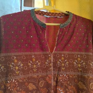 Combo Kurti For 40 Bust Size Wearer.