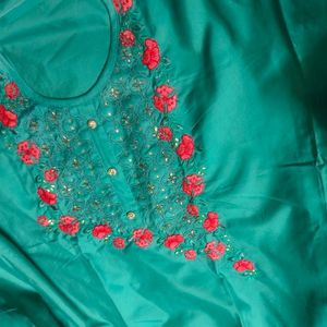 Beautiful Embroidery Work Dress Material