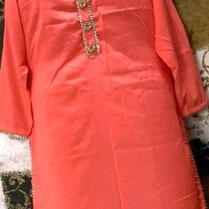 🍊 gota work kurti