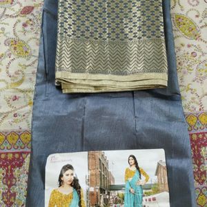 Brand new Saree With Desainer blouse Piece