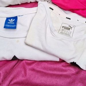 3.combo Og Puma Tshirt/Adidas Tshirt/shorts
