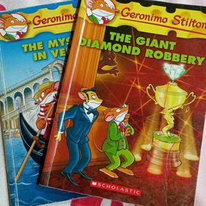 Geronimo Stilton Books Set Of 2 For Children