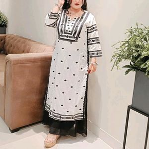 White Kurti