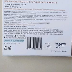 Just Herbs Eyeshadow Palette