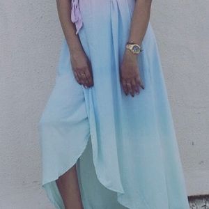 High Low Unicorn Ombre Dress