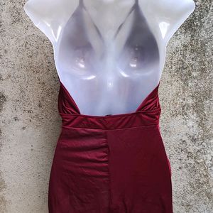 MINI DARK MAUVE BODYCON