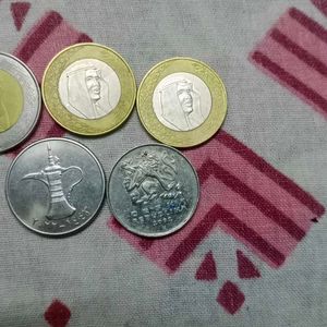 Uae,Saudi,Ceska Country Coin