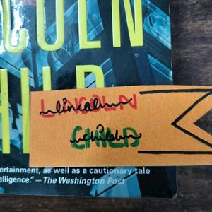 Death Match By Lincoln Child | With Free Book Mark