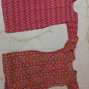 Pack Of 2 Kurtas Size *XL*