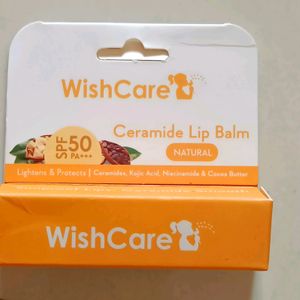 Wishcare Ceramide Lip Balm Spf 50+++ .