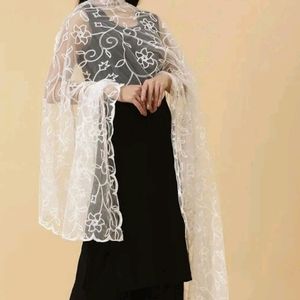 Women's Designer Pure Chiffon Dupatta