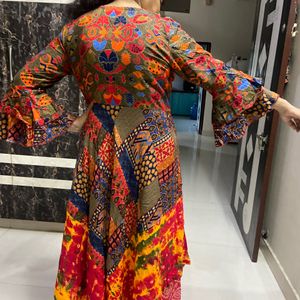 Multi Color Long Kurti