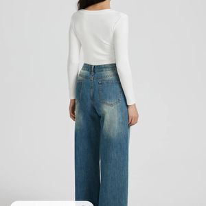 Newme Asia Wide Leg Jeans, New With Tags