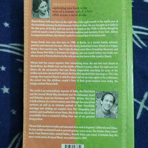 Two Lives By Vikram Seth