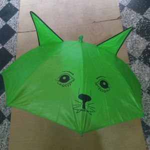 Green Umbrella For KIDS