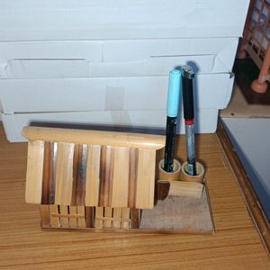 Wooden Pen Holder