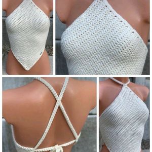 Y2k Crochet Top