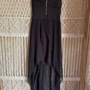 High Low Padded Dress