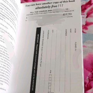 HOMOPATHY BOOK WITH FREE COUPON🤑