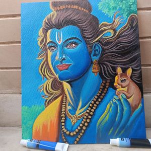 Shree Ram Canvas Painting