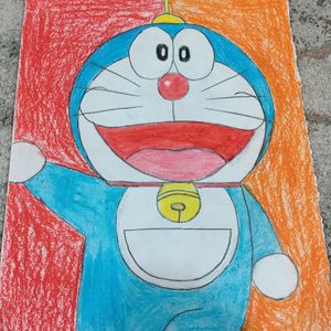 Doraemon Artwork 🎨 Handmade