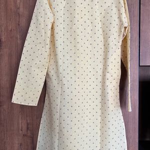 Mens Yellow Kurta