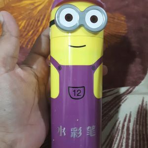 Minion Themed Multipurpose Box With Sketch Pens