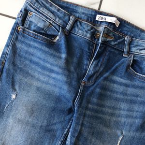 Zara Women Mid Rise Jeans