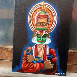 Kathakali Canvas Artwork/ Painting