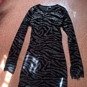 H&m Shimmed Dress