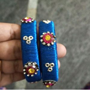 Blue 🔵 Colour Bangles Handmade