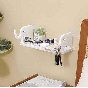 Elephant Shaped Self Hook Rack/ Kitchen/bathroom