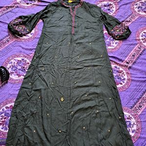 Rayon A Line Kurta, Size