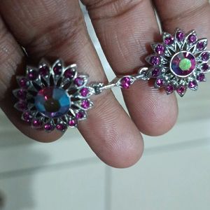 Necklace With Earings