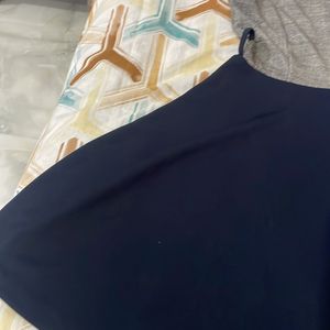 Blue N Grey Stylish Top