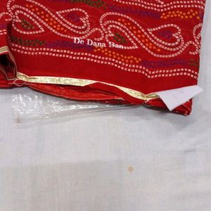 New Sealed Pack Chundari Saree For Navratri