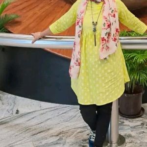 Yellow Tunic For Summer