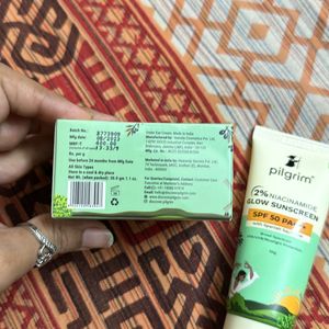 Pilgrim Sunscreen & Under eye Cream