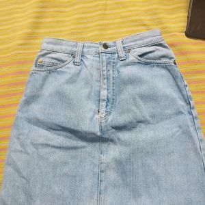 Denim John Bull Skirt (28-30 Waist)