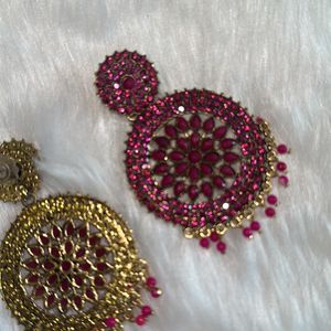 Purple Earrings