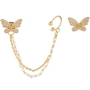 Korean Butterfly Cuffs Earings 🦋