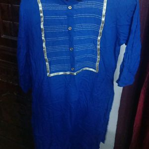 Royal blue Kurti 💙