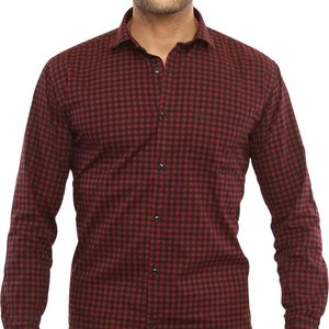 Premium Checkered Men's Casual Shirt
