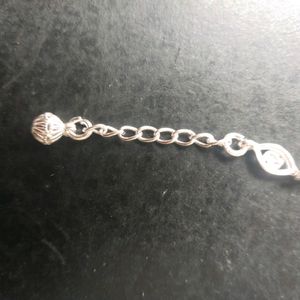 Pure Silver Beautiful CZ Stone Hand Bracelet