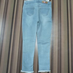 W-29 Size-30 Slim Fit Women Denim Jeans