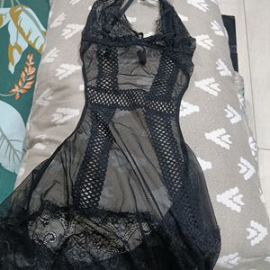 Sexy Erotic Lace Style Net Nighty