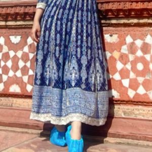 Anarkali Kurta With Dupatta (no Pants )