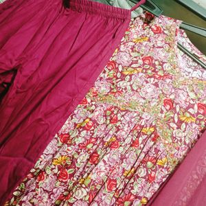 Aliyacut Zari Embroidery Work Suit