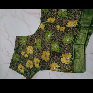 Beautiful Crush Cut Work Blouse